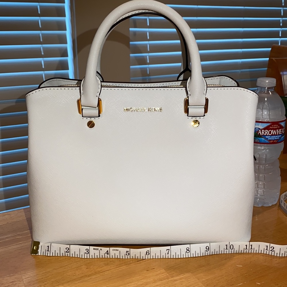 MICHAEL KORS - Saffiano Leather - White - Satchel - Picture 12 of 16